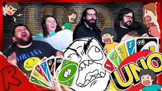 UNO but everyone just yells at each other UNO Funny Moments  SMii7Y  RENEGADES REACT [upl. by Sivatnod]