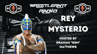 Rey Mysterio Interview Splitting From Dominik NXT Run Santos Escobar Edge Reunion AampE Doc More [upl. by Yolanda241]