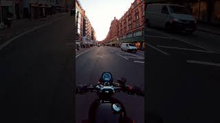 Harrods at sunrise shorts britishmotorcycle [upl. by Baer]