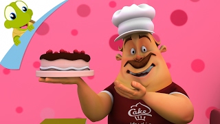 Pat a Cake Bakers Man 3D Nursery Rhyme and 16 More 3D Songs [upl. by Ardine12]