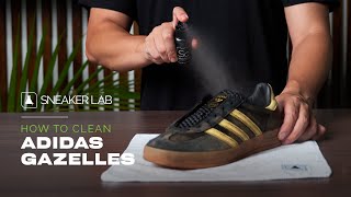 How To Clean Adidas Gazelles [upl. by Nedyaj]