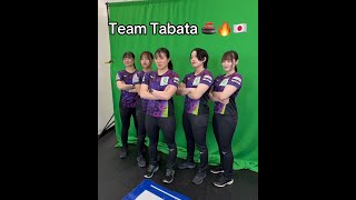 Team Tabata power poses 🇯🇵🔥🤩 [upl. by Aurelio]