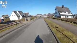 StrandRadweg von Westerland nach Wenningstedt [upl. by Htor]