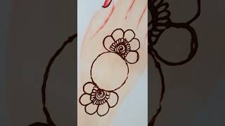 Very easy gol tikki mehndi designs easymehndidedign newmehndidesign shortsvideo [upl. by Mohorva237]