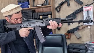 AK TR3 RIFLE  222 bore semiAutomatic rifle  Civilian version of AK12 Review and Unboxing [upl. by Tomaso]