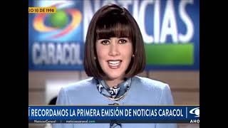 Primera emisión de Noticias Caracol 10071998 [upl. by Ardnu]