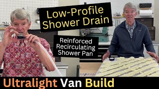 Camper Van Recirculating Shower Pan and Drain [upl. by Caye]