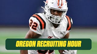 Oregon Recruiting Hour September 6 2024  Ducks Dish Podcast [upl. by Feltie]