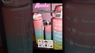 meesho beautiful water bottle price 360 music water bottle meeshohaul meeshoshoppingtending [upl. by Llednor]