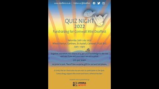 Cornwall Mini Deaffests Quiz Night [upl. by Iliam]