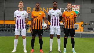 Barnet FC 202324 Kit Launch [upl. by Nykal267]