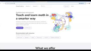 Getting to the GeoGebra page [upl. by Darell]