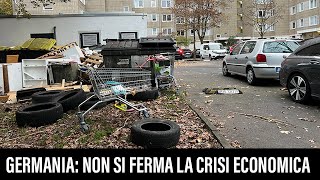 La CRISI ECONOMICA TEDESCA che può travolgere l‘Italia [upl. by Atekal]