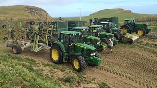 Caldwell Contracting NZ Silage 20142015  NEW ZEALAND [upl. by Enived]