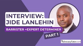 Campaigning to Get a Place at Bar School An Interview with Jide Lanlehin Part 1 [upl. by Coppola]