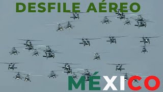 Impresionante la Fuerza Aérea y la Armada de México ponen en el aire 162 aeronaves [upl. by Oakley789]