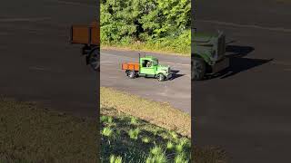 Suns out  trucks out  littlegreentruck diesel piersonbrothers dieselengine countryroads [upl. by Wisnicki]