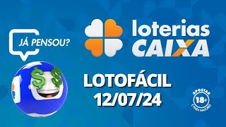 Resultado da Lotofácil  Concurso nº 3153  12072024 [upl. by Reprah]