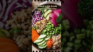 Easy Vegetarian Sushi Grain Bowl Recipe – Fresh amp Flavorful [upl. by Omle]