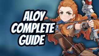 Aloy Sub DPS amp DPS Build amp Guide  Genshin Impact [upl. by Eupheemia338]