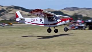 Short Take Off and Landing Zenair STOL CH 701 with 80hp [upl. by Ayad]