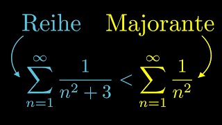 Majorantenkriterium und Minorantenkriterium Konvergenz von Reihen [upl. by Ainos]