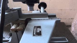 NEW HERMES MOTORIZED ENGRAVOGRAPH PANTOGRAPH ENGRAVING MACHINE [upl. by Vel]