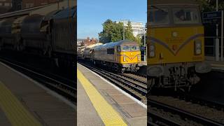 69006 at Basingstoke with 1 tone 16092024 [upl. by Avilo]