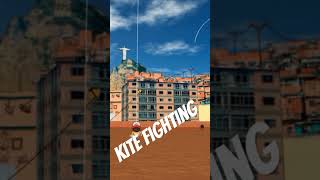 Kite fighting new video shortvideo kitefighting 😈😈😱🔥 [upl. by Llegna]