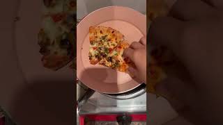 How to reheat pizza without microwave shorts pizza [upl. by Yahsram]