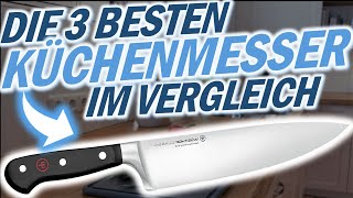 Die besten KÜCHENMESSER 2024  Küchenmesser Test [upl. by Akierdna]