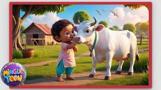 quotगायें मेरी आती हैं 🐄  मज़ेदार हिंदी राइम्स बच्चों के लिए  Fun Rhymes Collection by Mingle Toon 🎶quot [upl. by Delphina]