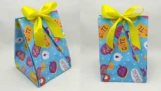 DIY  How To Wrap Gift Without Box  Unique Way To Wrap A Gift [upl. by Anjanette280]