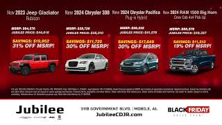 Grand Opening Saleabration at Jubilee CDJR Save BIG [upl. by Nilyahs]