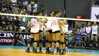 Finals Game 1 Ateneo Lady Eagles vs DLSU Spikers [upl. by Jacobson]