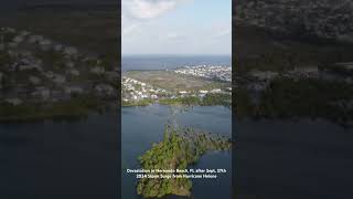 Hurricane Helene September 27th 2024 Storm Surge Hernando Beach FL [upl. by Azyl]