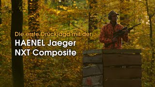 Die erste Drückjagd mit der Haenel Jaeger NXT Composite  FRANKONIA [upl. by Haissem238]