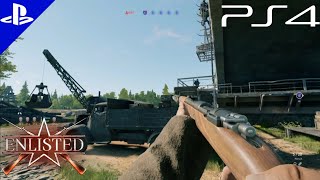 ENLISTED PS4 Gameplay No Commentary [upl. by Wilden206]