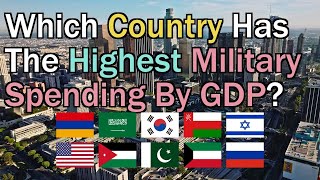 Which Country Has The Highest Military Spending By GDP shorts world countries facts ranking [upl. by Eenerb]