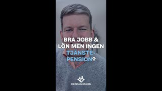 Nytt jobb utan tjänstepension men bra lön [upl. by Anned]