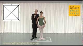 Learn Ballet Online Ballet Dictionary eight points of the studio [upl. by Fawne]