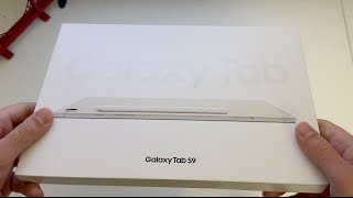 Samsung Galaxy Tab S9 Unboxing First bootup and Gaming Test  2024 [upl. by Kcirtap171]