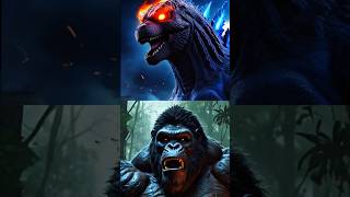 Godzilla Vs kingkong😱Shortsbattle [upl. by Mulac]