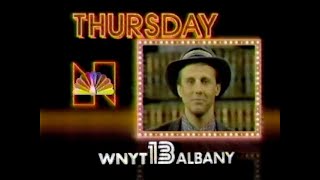 May 7 1986 Commercial Breaks – WNYT NBC AlbanySchenectadyTroy [upl. by Previdi]