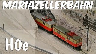 H0e Mariazellerbahn Winterlandschaft 1 [upl. by Betthezel]