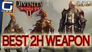 DIVINITY ORIGINAL SIN 2  Falone Scythe Location BEST 2 HANDED WEAPON [upl. by Eolhc241]