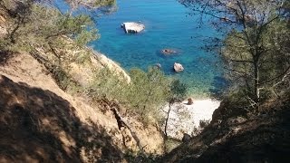 Cala del Crit amp Cala Morro del Vedell Costa Brava [upl. by Nirihs]