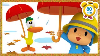 Start of Autumn Compilation Cosy Moments  Pocoyo in English  Official Channel  Umbrella Umbrella [upl. by Uttasta]