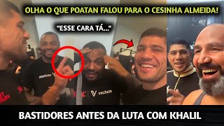 MELHOR CAMP QUE RESENHA🚨 VEJA COMO Alex Poatan está SE PREPARANDO para LUTA contra Khalil Rountree [upl. by Lemahs]