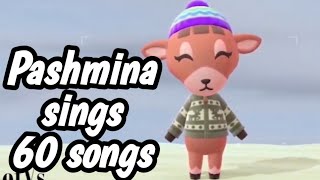 Pashmina sings 60 KK Slider songs Animal Crossing [upl. by Aselehc]